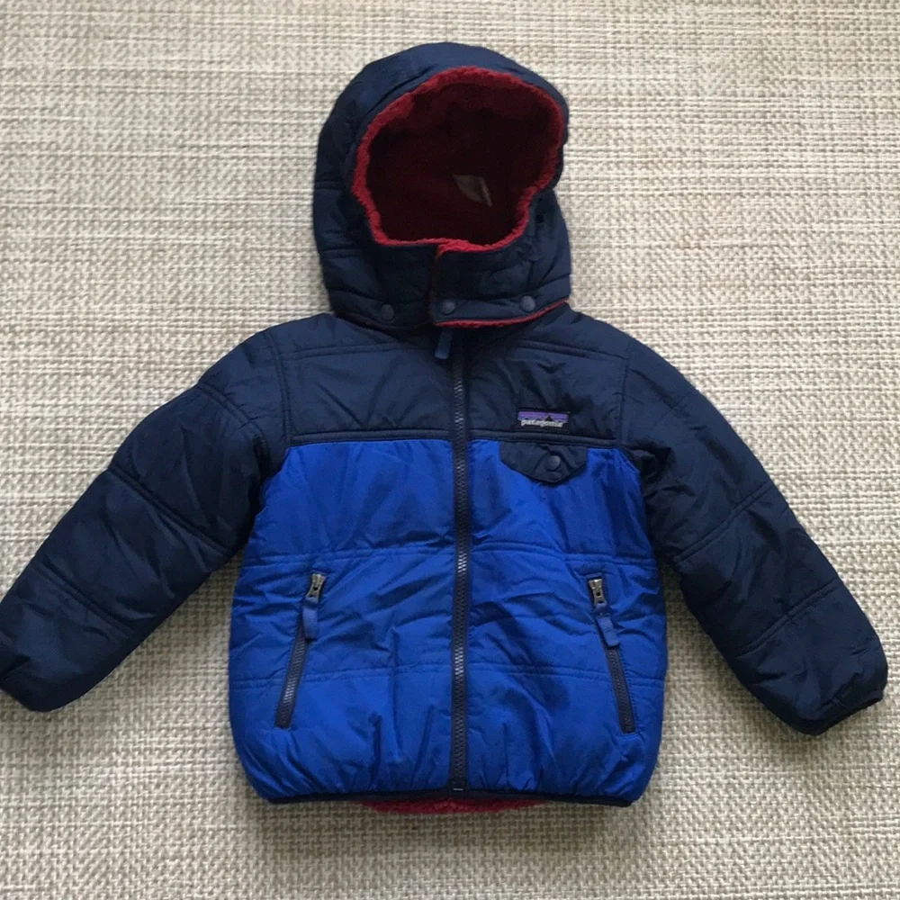 Patagonia Reversible Tribbles Jacket (size 4T)